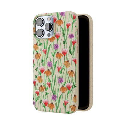 Wildflower Garden — Biodegradable Phone Case