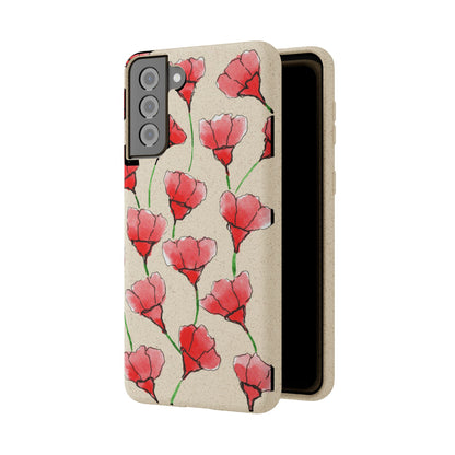 Biodegradable & MagSafe® Phone Case — Poppy