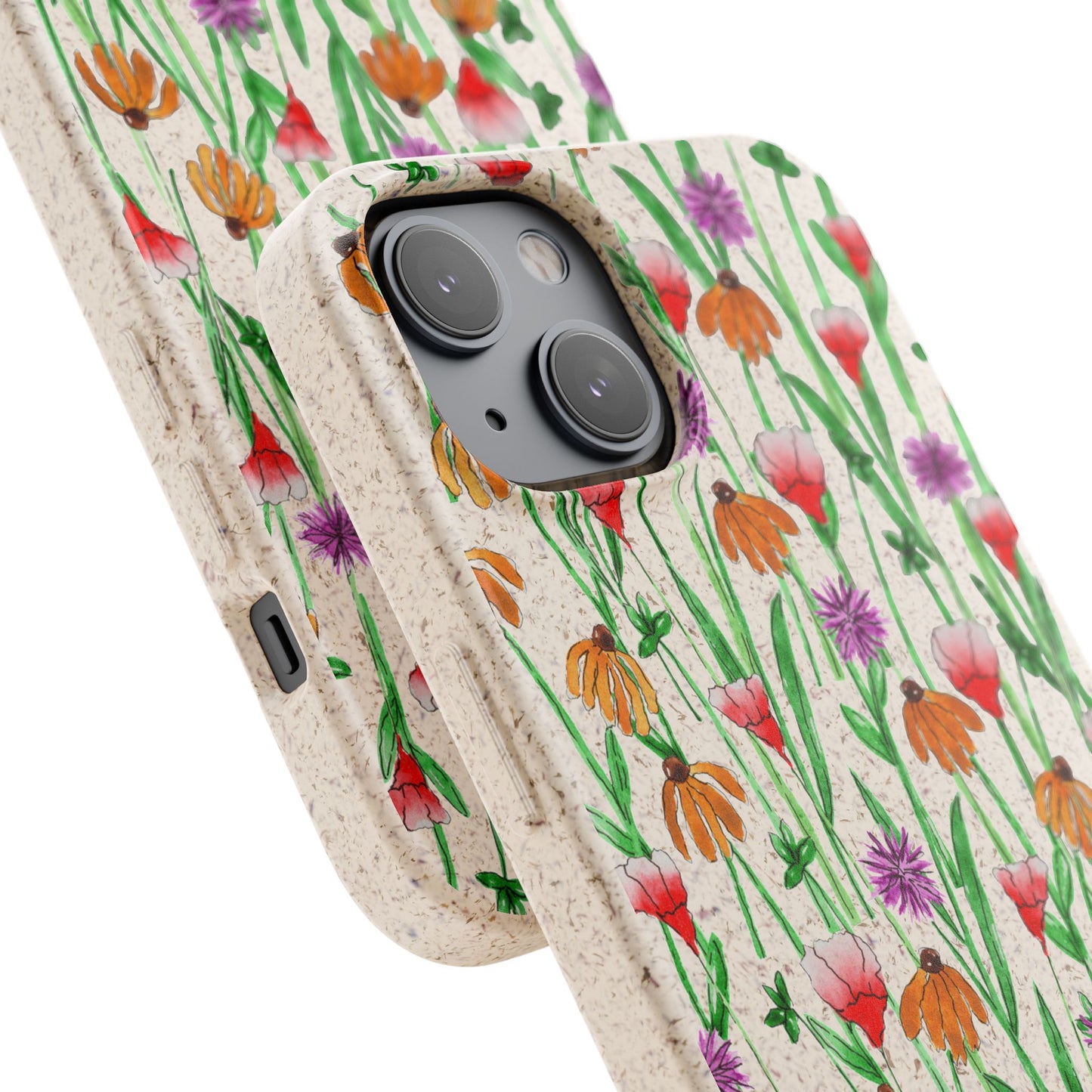 wildflower garden — biodegradable & magsafe® phone case