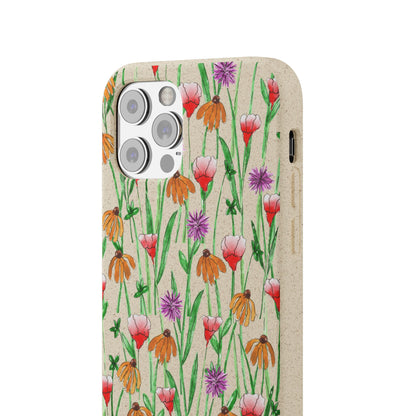 Wildflower Garden — Biodegradable Phone Case
