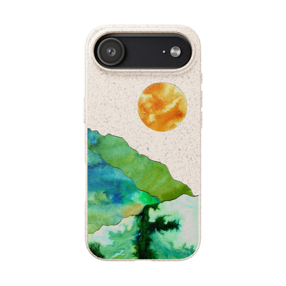Biodegradable & MagSafe® Phone Case — Mountain Sunset