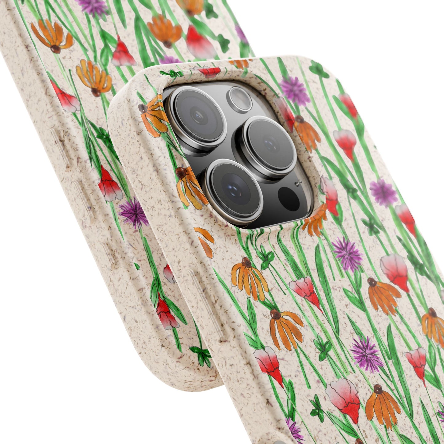 wildflower garden — biodegradable & magsafe® phone case