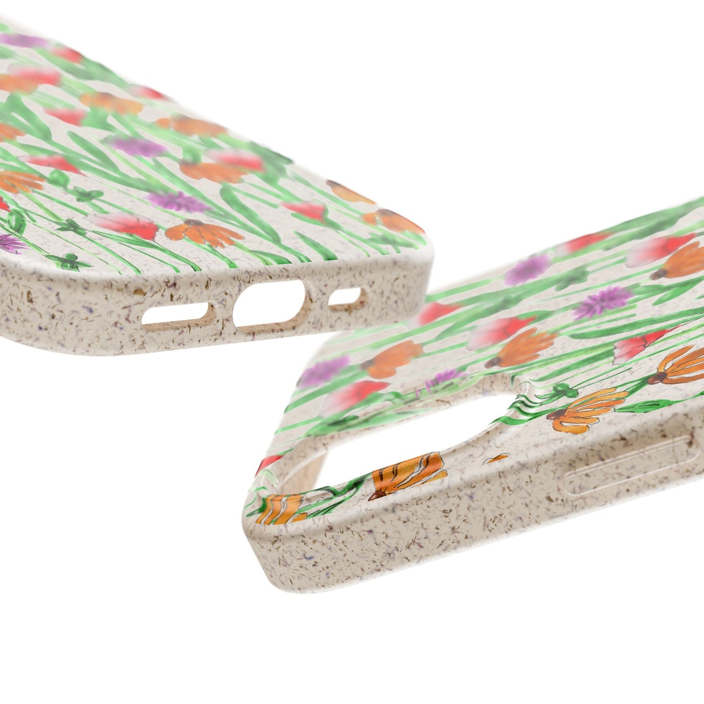 wildflower garden — biodegradable phone case