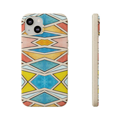 Kaleidoscope Sunset — Biodegradable Phone Case
