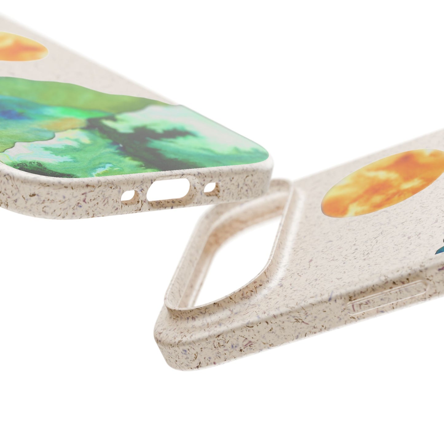 biodegradable & magsafe® phone case — mountain sunset
