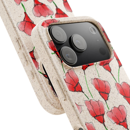 Biodegradable & MagSafe® Phone Case — Poppy