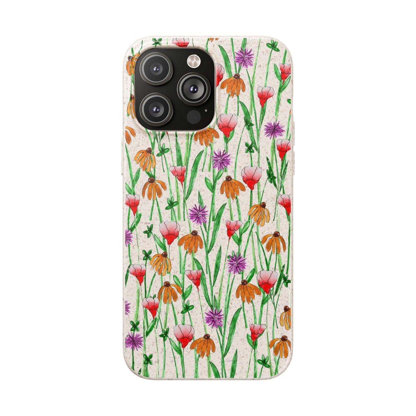 wildflower garden — biodegradable & magsafe® phone case