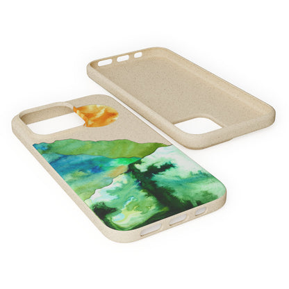 Biodegradable & MagSafe® Phone Case — Mountain Sunset