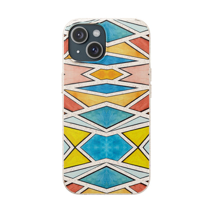 Kaleidoscope Sunset — Biodegradable Phone Case