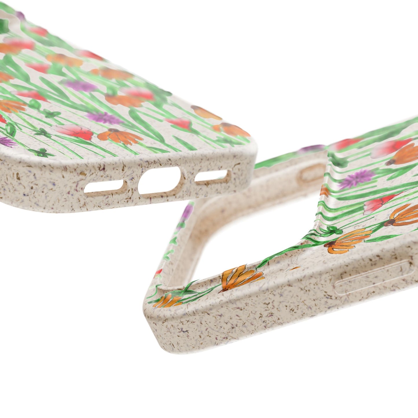 wildflower garden — biodegradable phone case