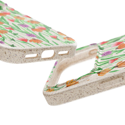 Wildflower Garden — Biodegradable Phone Case