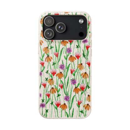 Wildflower Garden — Biodegradable & MagSafe® Phone Case