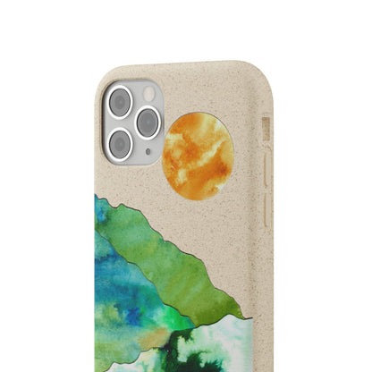 Biodegradable & MagSafe® Phone Case — Mountain Sunset
