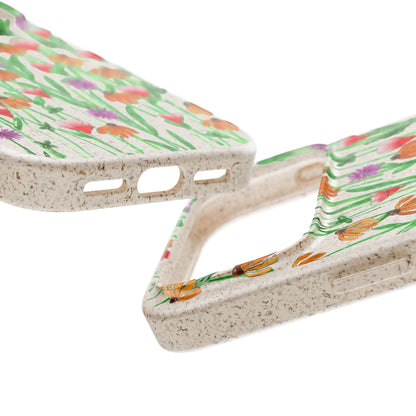 Wildflower Garden — Biodegradable & MagSafe® Phone Case