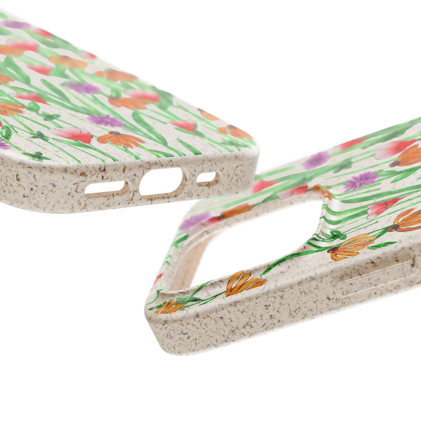 wildflower garden — biodegradable phone case