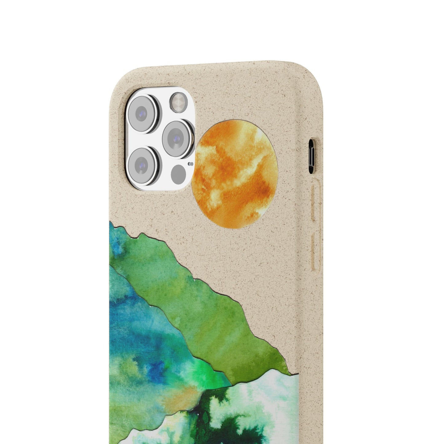 biodegradable & magsafe® phone case — mountain sunset
