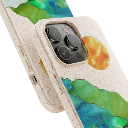 Biodegradable & MagSafe® Phone Case — Mountain Sunset