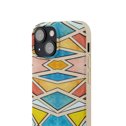 Kaleidoscope Sunset — Biodegradable Phone Case