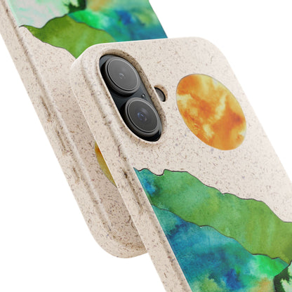 Biodegradable & MagSafe® Phone Case — Mountain Sunset