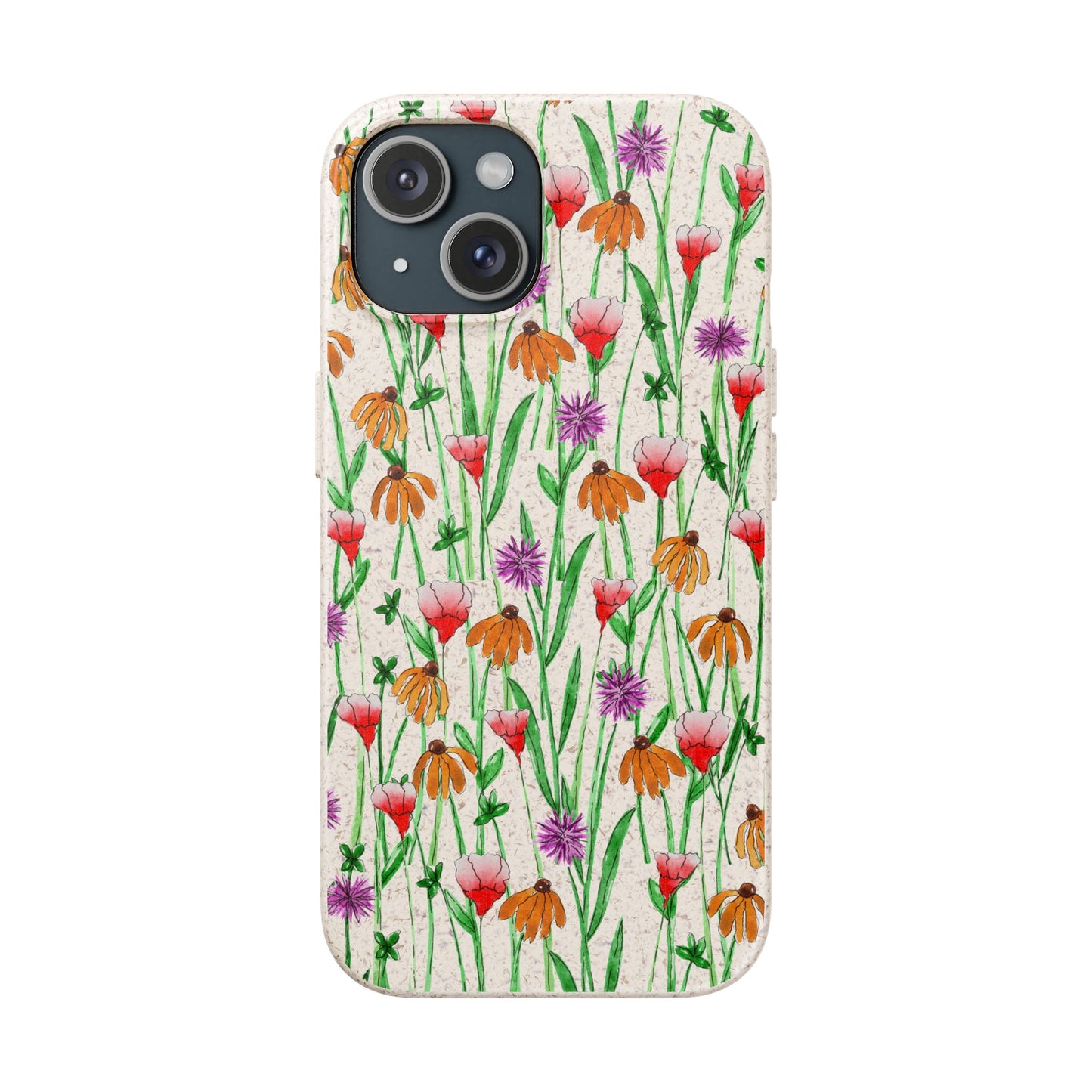 wildflower garden — biodegradable & magsafe® phone case