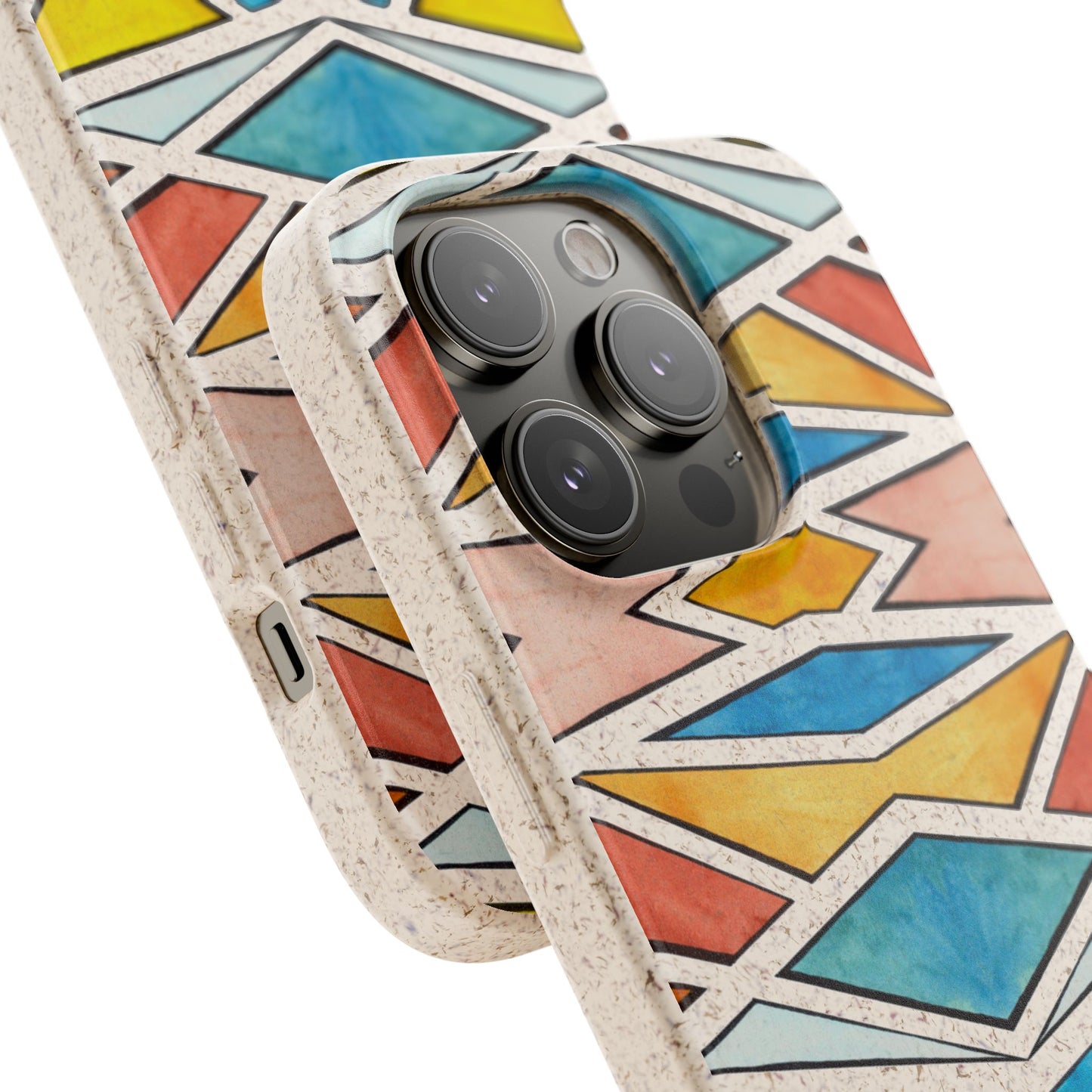 kaleidoscope sunset — biodegradable phone case