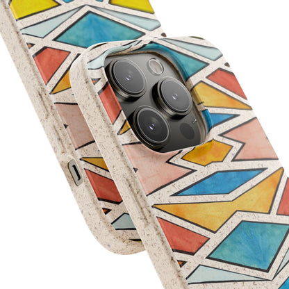 Kaleidoscope Sunset — Biodegradable Phone Case