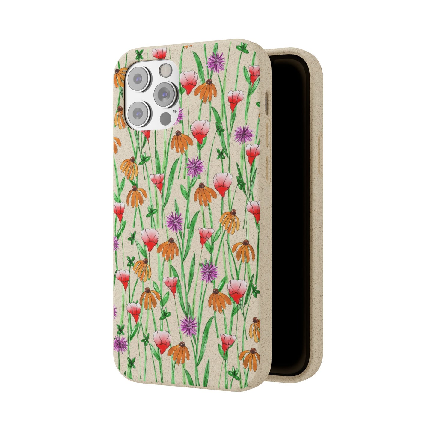 wildflower garden — biodegradable & magsafe® phone case