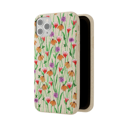 Wildflower Garden — Biodegradable & MagSafe® Phone Case