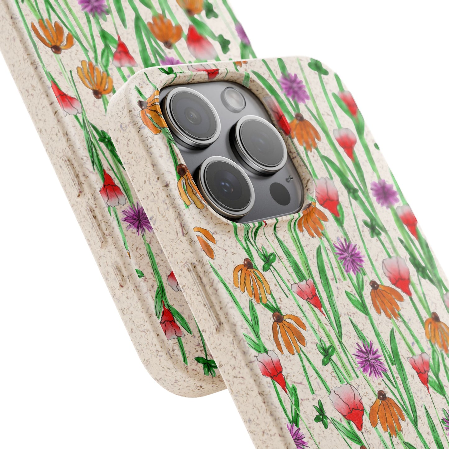 wildflower garden — biodegradable & magsafe® phone case