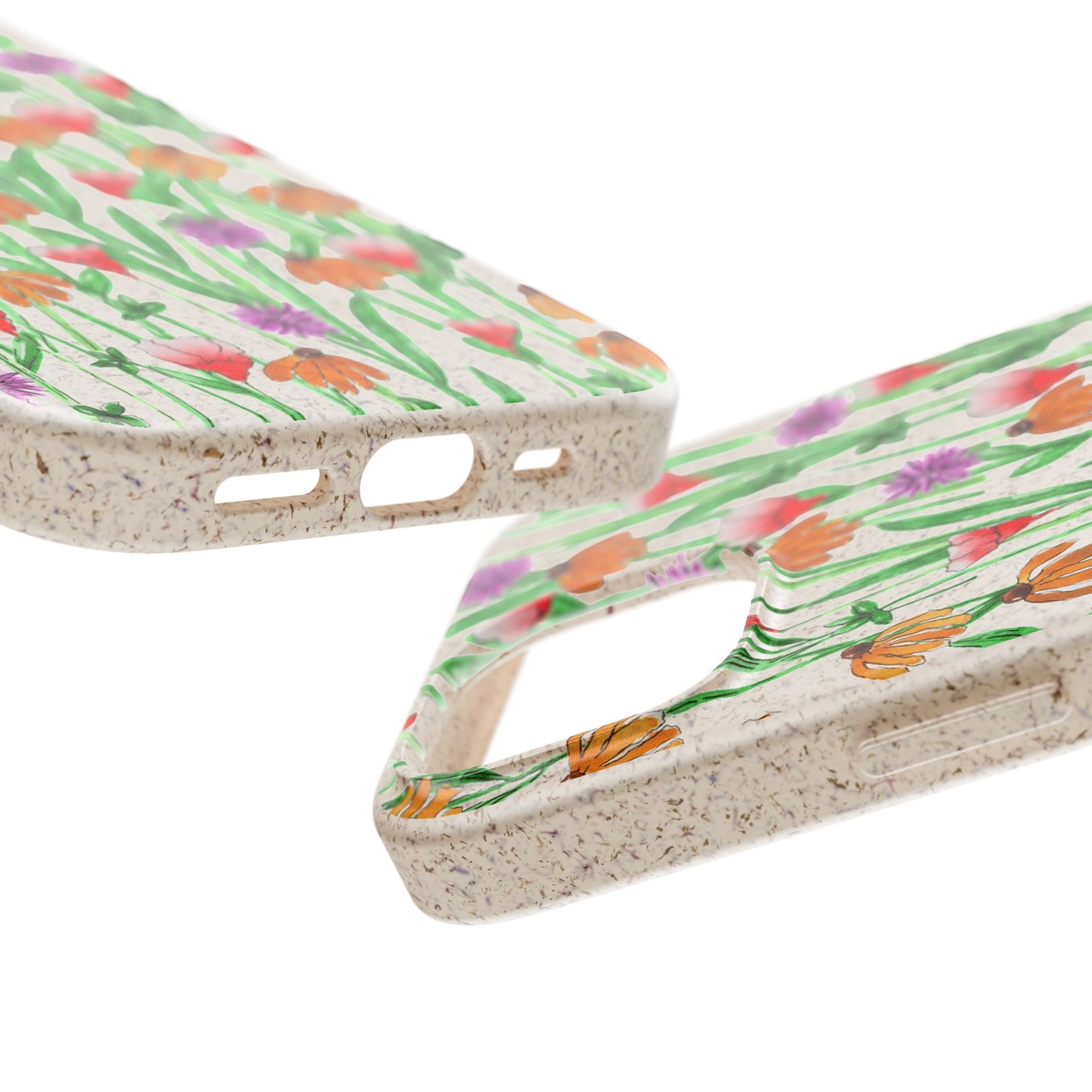 wildflower garden — biodegradable phone case