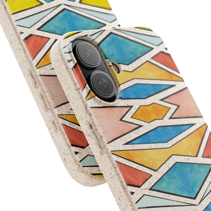Kaleidoscope Sunset — Biodegradable Phone Case