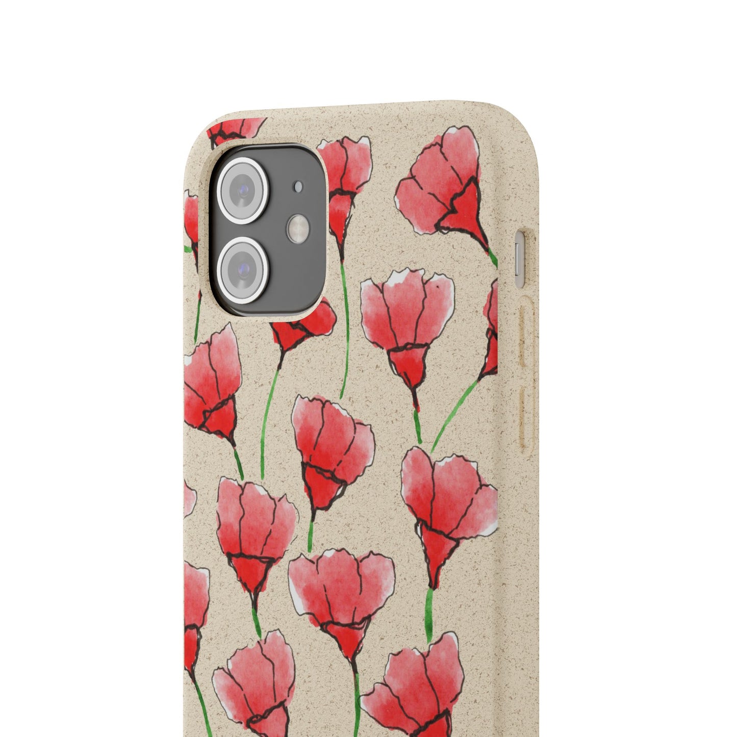 biodegradable & magsafe® phone case — poppy