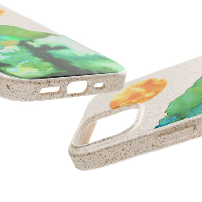 Biodegradable & MagSafe® Phone Case — Mountain Sunset