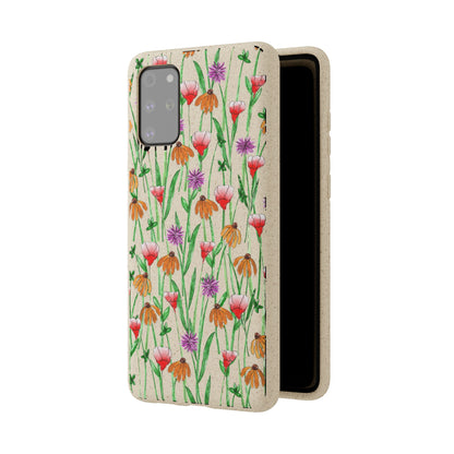 Wildflower Garden — Biodegradable Phone Case
