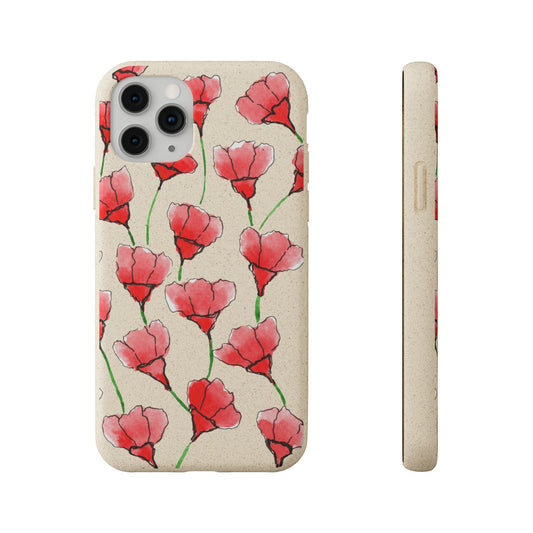 Biodegradable & MagSafe® Phone Case — Poppy