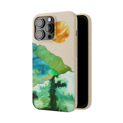Biodegradable & MagSafe® Phone Case — Mountain Sunset