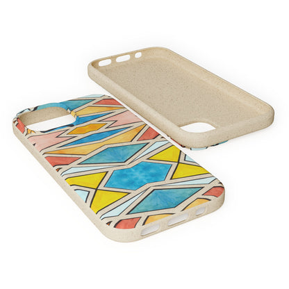 Kaleidoscope Sunset — Biodegradable Phone Case