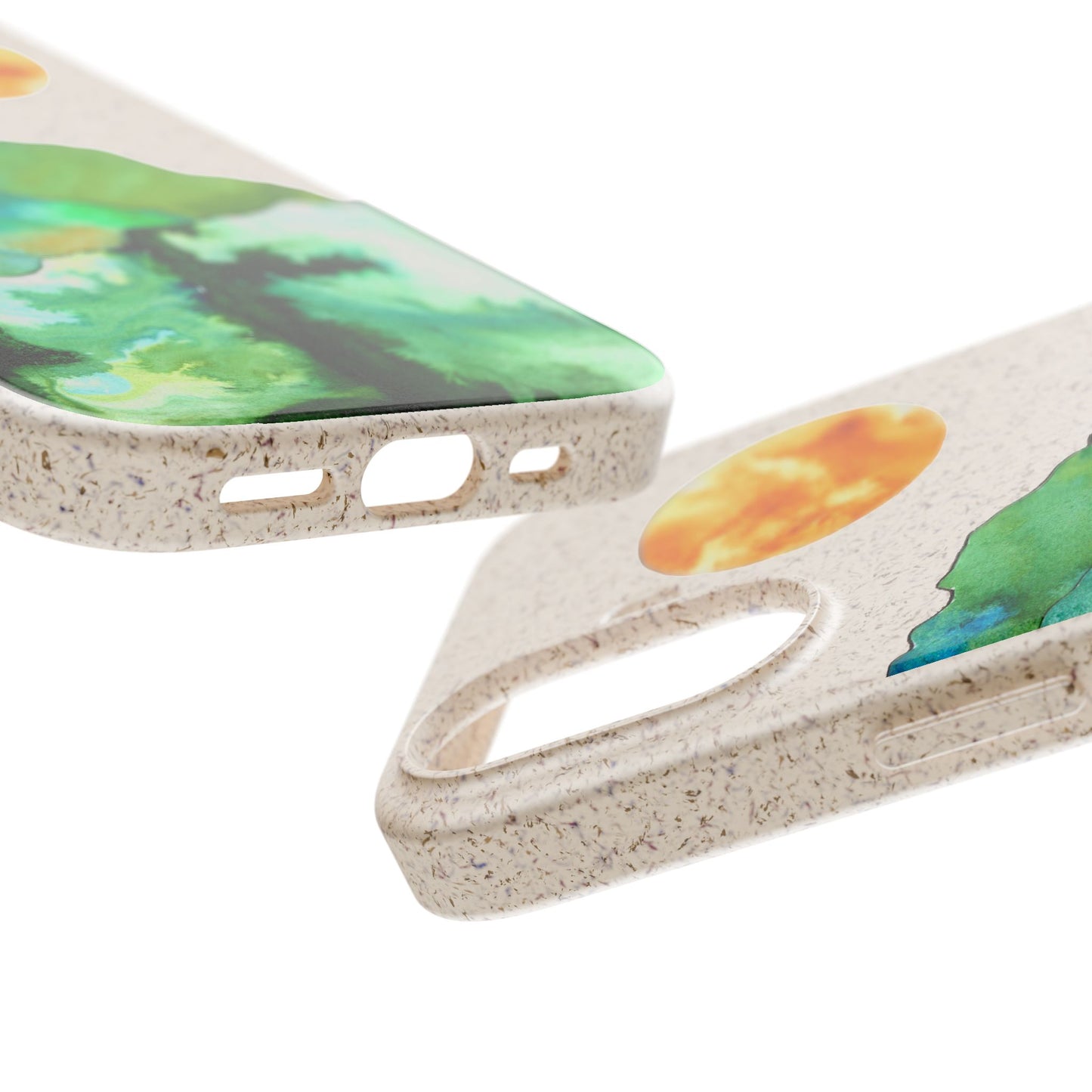 biodegradable & magsafe® phone case — mountain sunset