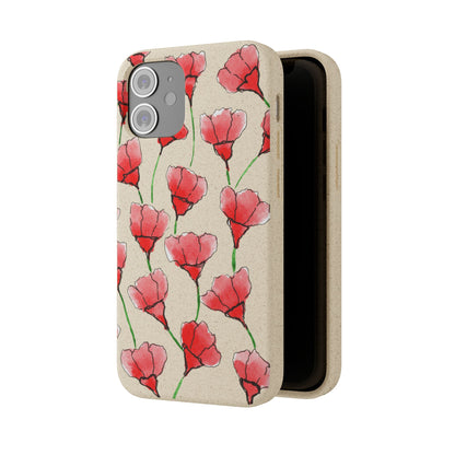Biodegradable & MagSafe® Phone Case — Poppy