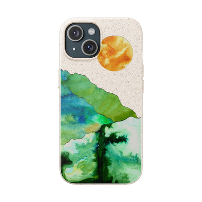 Biodegradable & MagSafe® Phone Case — Mountain Sunset