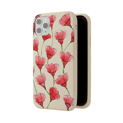 Biodegradable & MagSafe® Phone Case — Poppy