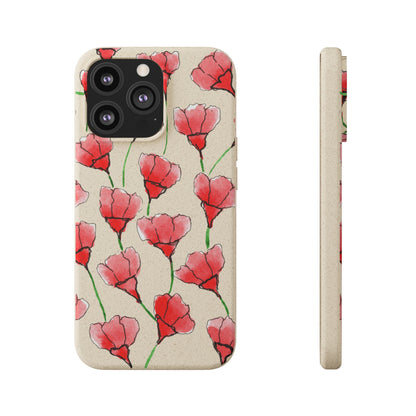Biodegradable & MagSafe® Phone Case — Poppy