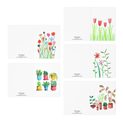 Botanical Greeting Cards — Set of 5