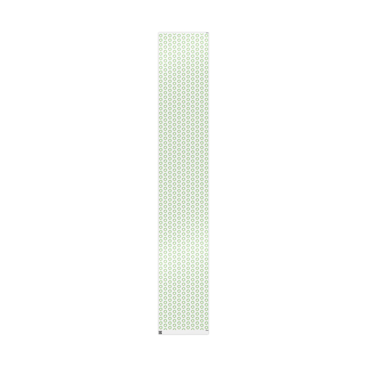 holiday wreath wrapping paper roll