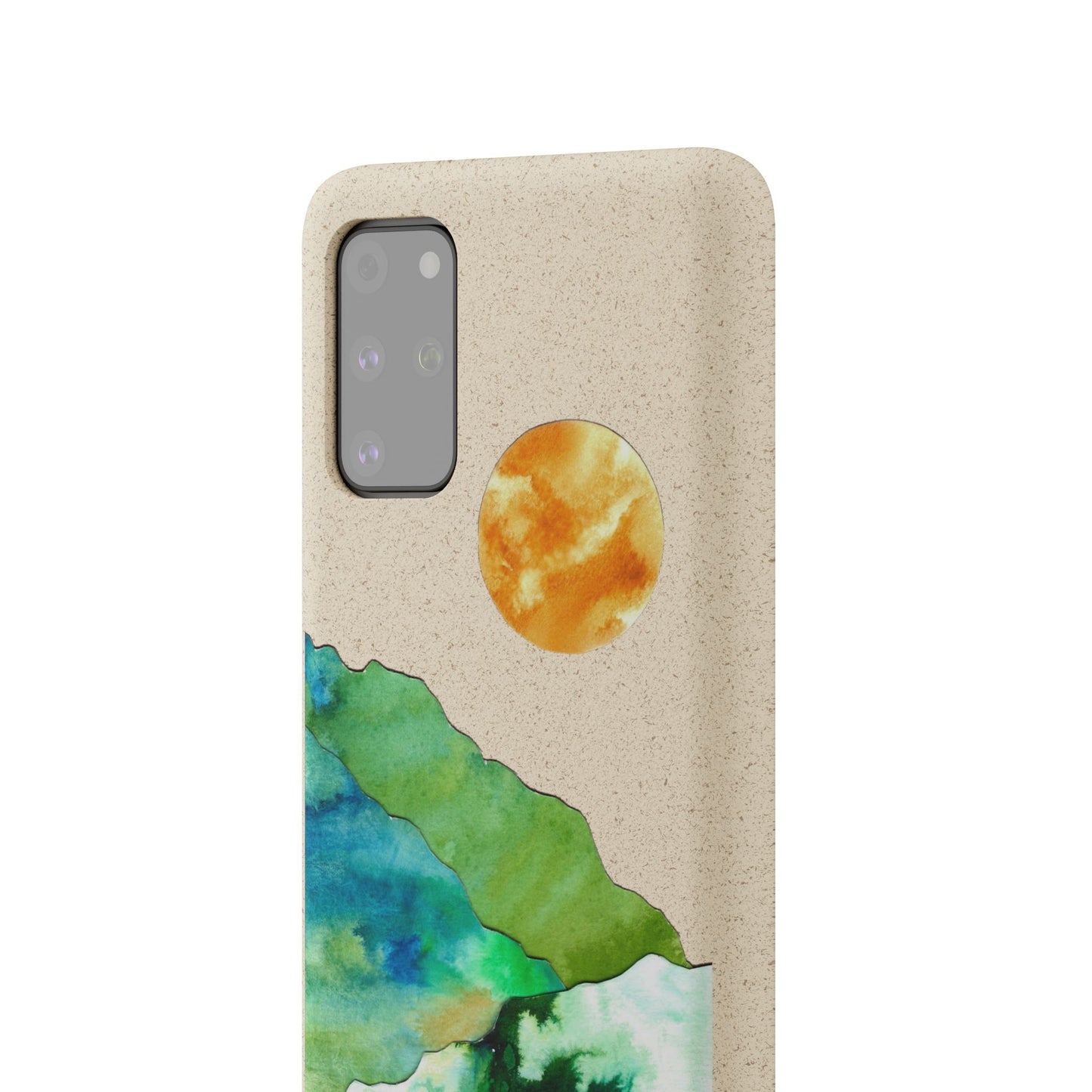 biodegradable & magsafe® phone case — mountain sunset