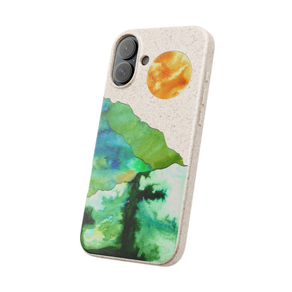 Biodegradable & MagSafe® Phone Case — Mountain Sunset