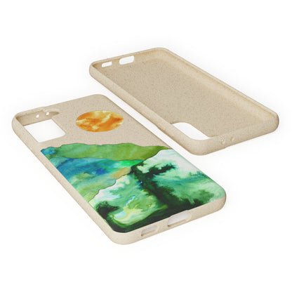 Biodegradable & MagSafe® Phone Case — Mountain Sunset