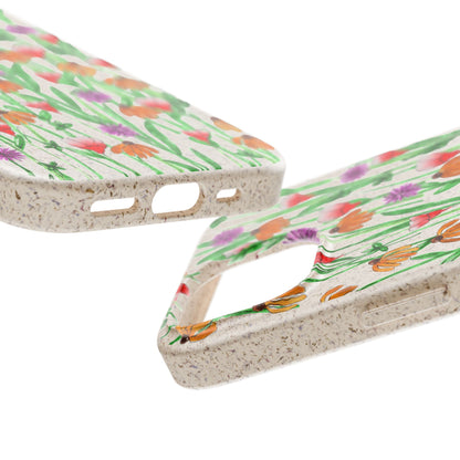Wildflower Garden — Biodegradable & MagSafe® Phone Case