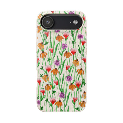 Wildflower Garden — Biodegradable Phone Case