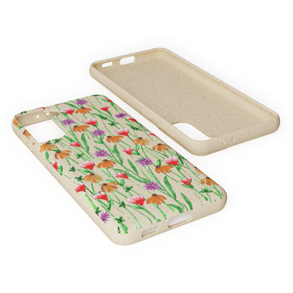 Wildflower Garden — Biodegradable Phone Case